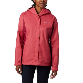 Columbia Arcadia II Rain, Chamarras Rosas Rojos Morados Para Mujer | 095783-ZFX